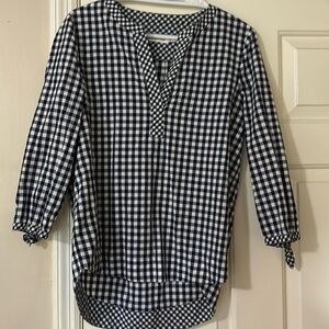 Vineyard Vines Gingham Top M